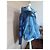 Giacca in denim e maglia Diesel con cappuccio Blu Blu scuro - vista 5