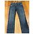 Jeans Slim in Denim Blu Miu Miu - vista 11
