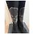 Autre Marque Botas altas de ante negro con calavera adornada con tachuelas - vista 2
