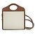 Burberry Mini Bolsa Horseferry Pocket Two-Tone - vista 2