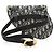 Dior Borsa cintura Mini Saddle Oblique Jacquard Nero Blu Beige - vista 2