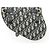 Dior Borsa cintura Mini Saddle Oblique Jacquard Nero Blu Beige - vista 5