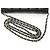 Chanel Classic Matelassé Wallet-on-Chain aus Lammleder Schwarz Bordeaux - Ansicht 10