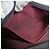 Chanel Classic Matelassé Wallet-on-Chain aus Lammleder Schwarz Bordeaux - Ansicht 20