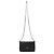 Chanel Classic Matelassé Wallet-on-Chain aus Lammleder Schwarz Bordeaux - Ansicht 3