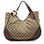 Gucci GG Canvas Charlotte Hobo-Tasche Braun - Ansicht 2