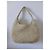 Calvin Klein Borsa Tote in Paglia Beige - vista 6