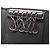 Portachiavi Louis Vuitton Multicles 6 Monogram Eclipse Nero - vista 9