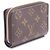 Louis Vuitton Portefeuille Lou Monogram Reverse Bi-fold Wallet Braun - Ansicht 2