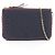 Louis Vuitton Pochette Double Zip Schultertasche Rot Marineblau