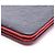Louis Vuitton Pochette Double Zip Schultertasche Rot Marineblau - Ansicht 6