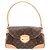 Borsa a tracolla Louis Vuitton Beverly MM Monogram Marrone