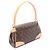 Borsa a tracolla Louis Vuitton Beverly MM Monogram Marrone - vista 2