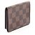 Tarjetero Louis Vuitton Damier Ebene Castaño - vista 2