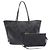 Louis Vuitton Neverfull MM Monogram Empreinte Noir Tote Bag Schwarz