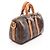Sac à main Louis Vuitton Keepall Cargo 25 Monogram Archive Marron - vue 2