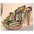 Sandali con zeppa Missoni Zig Zag Multicolore - vista 2