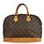 Louis Vuitton Alma Monogram Canvas PM Marrone