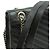 Saint Laurent College Large Borsa a Tracolla Pelle Matelassé Nera Nero - vista 3