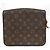 Louis Vuitton Cartouchiere Monogram Canvas MM Marrone - vista 2