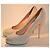 Giuseppe Zanotti Pumps aus Leder mit Kristallen Beige - Ansicht 2