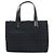 Borsa Chanel New Travel Line Tote MM Nero - vista 3