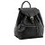 LOUIS VUITTON - Louis Vuitton Montsouris Rucksack aus schwarzem Empreinte-Leder - Ansicht 2