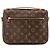 LOUIS VUITTON - Borsa a tracolla Métis Louis Vuitton in tela monogram recubierta Marrone - vista 3