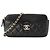 CHANEL - Borsa a tracolla Chanel Wallet On Chain in pelle caviar nera Nero