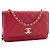 CHANEL - Borsa a tracolla Wallet On Chain Trendy CC Chanel in pelle liscia rosa - vista 2