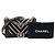 CHANEL - Borsa a tracolla Boy Chanel in pelle liscia chevron iridescente e nera Nero - vista 9