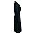 Abito midi in jacquard a maniche lunghe Gucci nero - vista 2