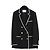 Valentino Oversize Blazer Schwarze Wolle