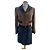 Abrigo Dolce & Gabbana Tweed y Denim Multicolor