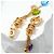 Orecchini Bulgari B.Zero1 Allegra Oro Giallo 750/18K Pavé di Diamanti & Pietre Preziose Multicolore D'oro - vista 3