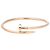 Cartier Juste un Clou Bracciale Oro Rosa 750/18K Mis. 20 Rigido Chiodo Lusso D'oro