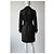 Autre Marque J. Lindeberg schwarzer Trenchcoat mit Gürtel - Ansicht 2