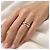 Cartier Trinity Ring schmales Modell Tricolor Gold 750/18K Gr. 48 Luxus - Ansicht 4