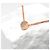 Colar Bucherer B Dimension Ouro Rosa 750/18K Diamante 0,13 ct - vista 2