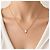 Colar Bucherer B Dimension Ouro Rosa 750/18K Diamante 0,13 ct - vista 5
