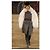 Chanel Abrigo de Tweed Mohair y Cordero de Mongolia Métiers d'Art Paris Dallas Negro Blanco - vista 2