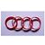 Set de brazaletes rígidos Chanel ROUGE COCO Rosa Roja Naranja - vista 3