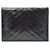 Yves Saint Laurent Borsa a pochette a busta vintage in pelle trapuntata nera Nero - vista 2