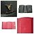 Louis Vuitton Bicolor Leather Capucines Taurillon Compact Wallet Black - view 5