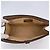 Gucci Clutch Vintage Ophidia in tela monogram GG Supreme marrone con banda Web - vista 5
