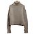 Autre Marque Roberto Collina Rollkragenpullover aus Alpaka-Wollmischung Braun