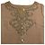 Autre Marque Vestido Grace Continental Ornament Stone - vista 4
