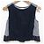 Autre Marque Conjunto de Blusa sin mangas y Falda de encaje calado a rayas SONO - vista 3