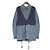 Autre Marque STYLEMIXER Westen-Set Gerafftes Hemd 2-way Hemd