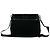 Borsa a tracolla Prada in nylon Tessuto e pelle Saffiano nera con logo triangolo Nero - vista 3